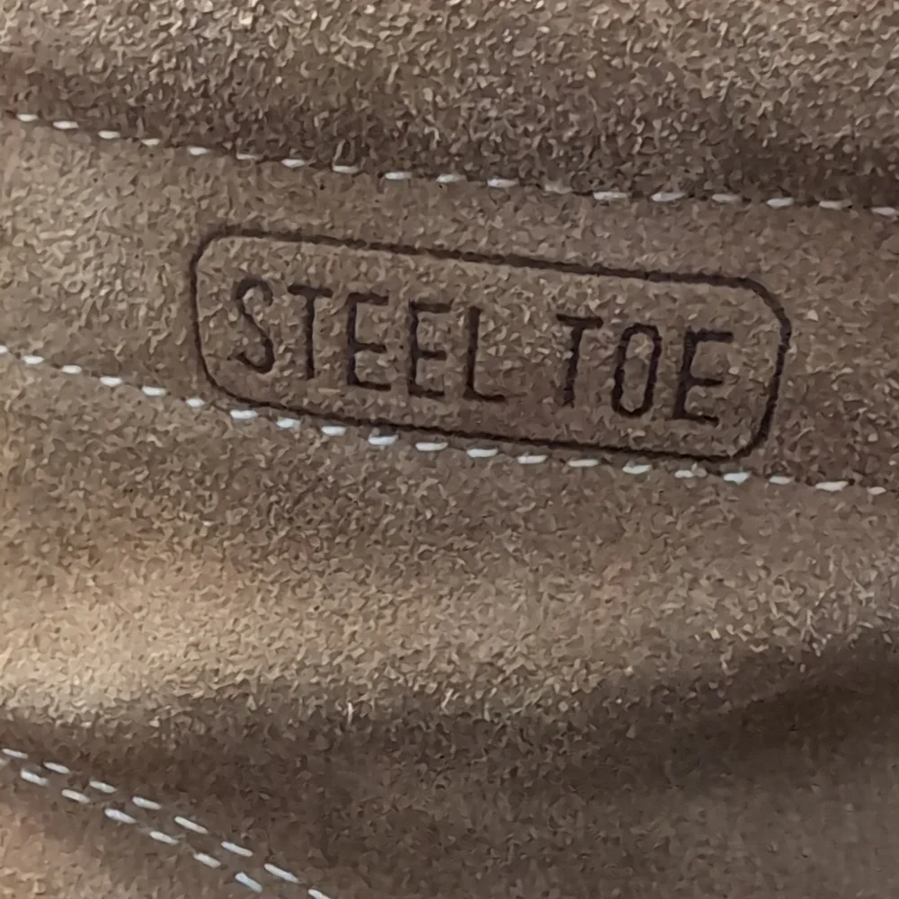 Honchos Split Leather Upper Tan Steel Toe Work Boots,8.5 E. - Picture 7 of 13